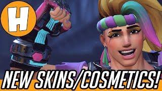 Overwatch  ALL Halloween 2017 Skins + Cosmetics Skins Intros & More  Hammeh