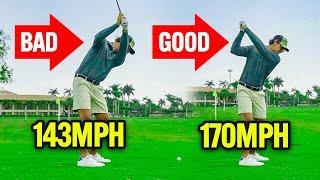 Gain 30+ Yards The SLING SHOT Golf Swing