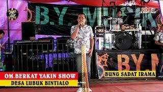 FULL ALBUM  OM.BERKAT YAKIN MUSIK SHOW DI LUBUK BINTIALO MUBA.WD ARAPAT & PENI.