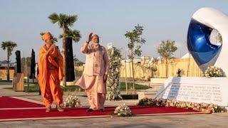 Indias Narendra Modi Opens BAPS Hindu Mandir Temple in Abu Dhabi