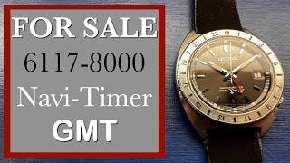 FOR SALE  -- 1968 Seiko 6117-8000 Navigator-Timer GMT