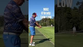 MAC OGRADY MORAD LOW HANDS #golf #tips #pure #golfswing #shorts #shortsvideo #diy #golfer #power