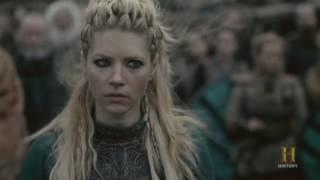 Vikings - Lagertha Kills Aslaug Season 4B Official Scene 4x14 HD