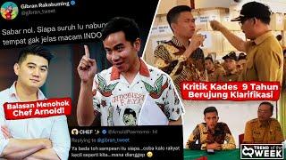 Chef Arnold Kena Tipu Dapat Saran Dari Anak Jokowi dan Nasib Pria Viral Yang Berani Kritik Kades