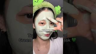 Trying Korean Viral Green Tomato Clay Mask 