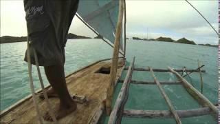 Sailing aboard a Fulaga Island Canoe Fiji