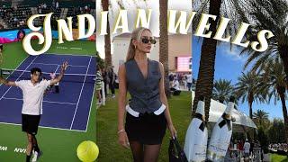 INDIAN WELLS a week in my life at bnp paribas open 