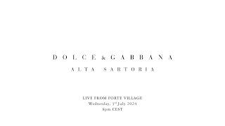 Dolce&Gabbana Sardegna 2024 Alta Sartoria