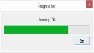 C# Tutorial - Progress Bar  FoxLearn