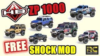 SHOCK MOD for the HB ZP1000 112 RC Crawler - ZP1005 ZP1006 ZP1007 ZP1008 ZP1009 ZP1010 - suspension