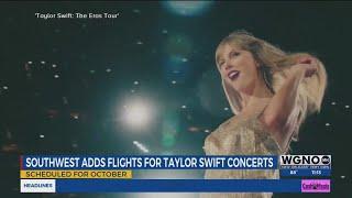 Southwest Airlines adds flights to New Orleans for Taylor Swift concerts