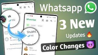 Whatsapp New Update  Whatsapp Blue tick color whatsapp new feature  Whatsapp updates 