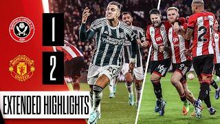 Sheffield United 1-2 Manchester United  Extended Premier League highlights