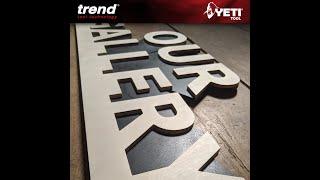 Trend Yeti CNC  Timber Club home project