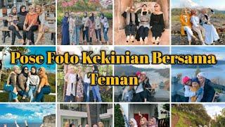 POSE FOTO KEKINIAN BERSAMA TEMAN  Daily Ootd