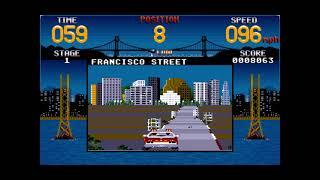 Lets play #45 Old game in MS-DOS - Cisco Heat All American Police Car Race