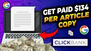 Earn $134 PER DAY From Google Articles *New Method*  Make Money Online with Google
