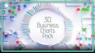 3D Business Charts   Filmora Creative Assets