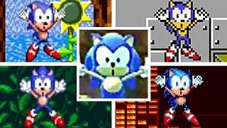 EVOLUTION OF SONIC THE HEDGEHOG DEATHS & GAME OVER SCREENS 1991-2017 Genesis GBA Wii PC & More