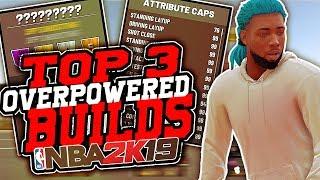 MAKE THESE TOP 3 OVERPOWERED BUILDS in NBA 2K19 DOMINATE AT THE PARK WITH THESE BUILDS