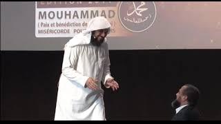 شاهد الشيخ د. محمد العريفي يتحدث باللغة الفرنسية  .