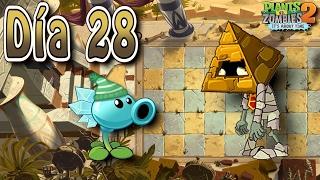 Plants vs Zombies 2 Antiguo Egipto Día 28