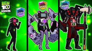 BEST OF BEN 10 SKIBIDI TOILET Fanmade Transformation