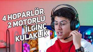 4 Tane Hoparlörü Olan İlginç Oyuncu Kulaklığı