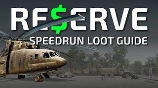 Making Money On Reserve FAST No Red Rebel or Keys Needed  Reserve Loot Guide - Escape From Tarkov