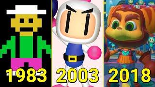 Evolution of Bomberman Games 1983-2018