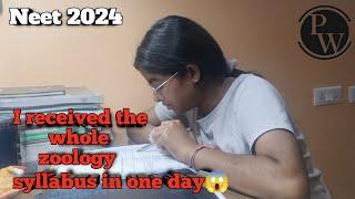 *Whole syllabus* in one dayNeet Aspirants study vlog Neet 2024 physics wallah