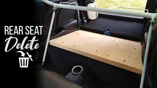 R56 Mini Cooper S Rear Seat Delete - Part One