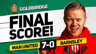 RASHFORD & GARNACHO DESTROYED THEM MANCHESTER UNITED 7-0 BARNSLEY GOLDBRIDGE MATCH REACTION