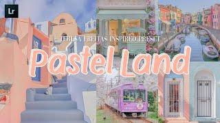 Pastel Land  Teresa Freitas Inspired Edit Tutorial  Free Lightroom Preset Free DNG