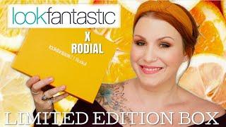 LOOK FANTASTIC X RODIAL VITAMIN C LIMITED EDITION BEAUTY BOX UNBOXING