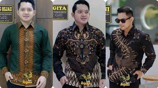 MACAM MACAM PILIHAN BAJU BATIK MODERN LENGAN PANJANG