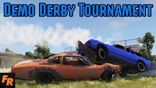 BeamNG Drive Multiplayer - Demo Derby Tournament Part 1