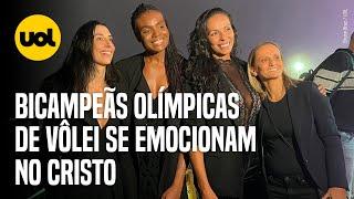 BICAMPEÃS OLÍMPICAS DE VÔLEI SE EMOCIONAM COM DOCUMENTÁRIO SOBRE OS TÍTULOS