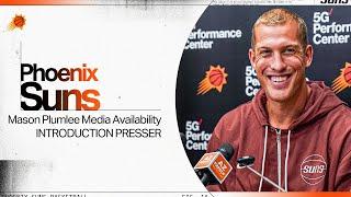 Mason Plumlee Introduction Media Availability  Phoenix Suns