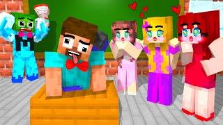 Monster School  Zombie x Squid Game Fan Girls HEROBRINE but... A DOG  - Minecraft Animation