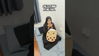 she got mad at me this #funny #shorts #satisfying