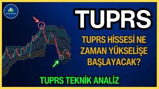 TUPRS HİSSESİ NE ZAMAN YÜKSELİŞE BAŞLAYACAK  TUPRS Detaylı Hisse Analiz - Teknik Analiz