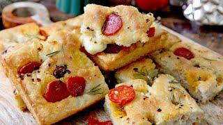 Laura Vitales Spicy Garlic Focaccia