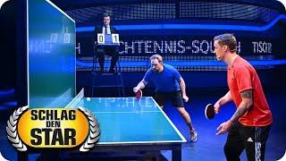 Tischtennis-Squash  Max Kruse vs. Steven Gätjen  Spiel 11  Schlag den Star