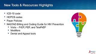 Introducing NASTADs Updated PrEP PEP & Other HIV Prevention Strategies Billing and Coding Guide