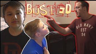 KIDS GET CAUGHT SNEAKING GAMES AGAIN FamilyOFive Re-Upload