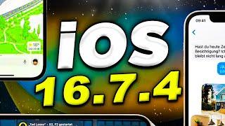 iOS 16.7.4 НОВАЯ ПРОШИВКА ПОЛНЫЙ ОБЗОР iOS 16.7.4.