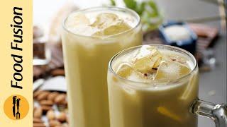 Doodh Badam Sharbat Almond & milk drink Recipe By Food Fusion