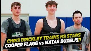 Cooper Flagg vs Matas Buzelis? NBA trainer Chris Brickley Works out Top Prospects in High School