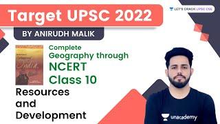 L1 Resources and Development  Class 10  Target UPSC  Complete Geography Through NCERT